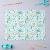 Schelpschelpen en zeeduivel tissuepapier (Craft)