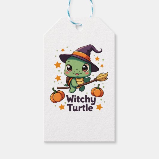 schelpschildpad cadeaulabel (Voorkant)