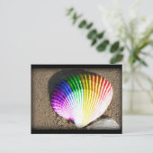 schelptrots briefkaart (Staand voorkant)