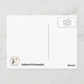 schelptrots briefkaart (Achterkant)