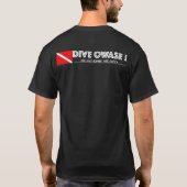 schelpvormige schelpdierafdruk t-shirt (Achterkant)