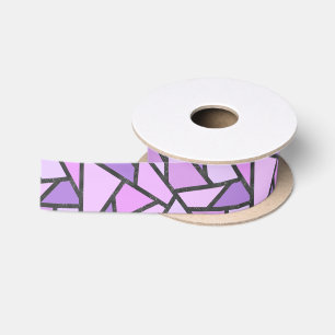 Scheluwen van lila gekleurd glas lint