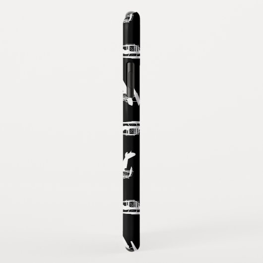 Scheluwvliegtuigen met wieltjes afdrukken Patroono Case-Mate iPhone Case (Achterkant/rechts)