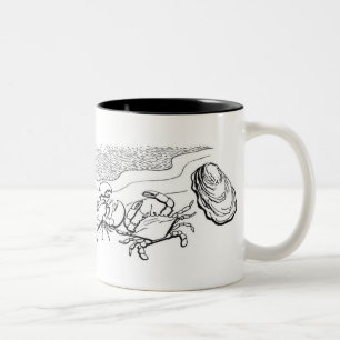 Schelvis Tweekleurige Koffiemok