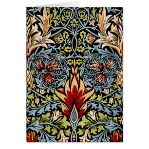 Schéma floral William Morris Snakeshead