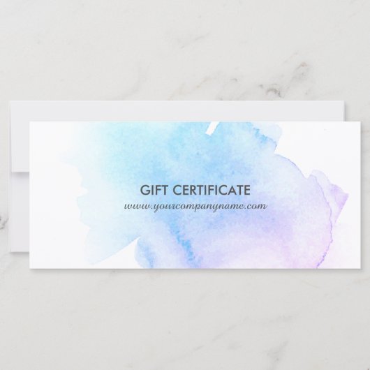 Schema met blauwe en Paarse verf (Voorkant)