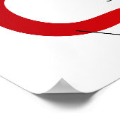 Schema van de celstructuur van een dierlijke cel poster (Hoek)