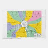 Schema van de genetische code met aminozuurresidue theedoek (Horizontaal)