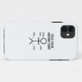Schema voor anatomie van teken Case-Mate iPhone case (Achterkant (horizontaal))