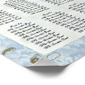 Schema voor de opvang van de Damascus-pleisters Poster (Hoek)