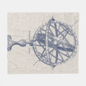 Schema voor millary Sphere Fleece Deken (Voorkant (Horizontaal))