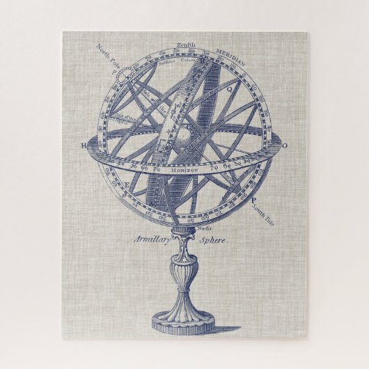 Schema voor millary Sphere Legpuzzel (Verticaal)