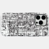 Schema voor schakelkaart Elektronisch schematisch  Case-Mate iPhone Case (Achterkant (horizontaal))