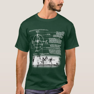 Schematica van een defecte machine t-shirt