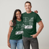 Schematica van een defecte machine t-shirt (Unisex)