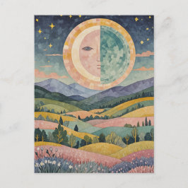 schemerheuvel briefkaart