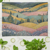 schemerheuvel theedoek (Gevouwen)