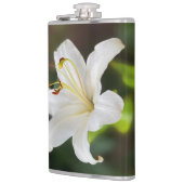 Schemerige witte lelie heupfles (Links)