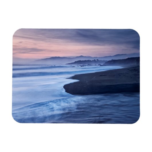 Schemering bij Moonstone Beach Magneet (Horizontaal)