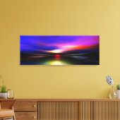 schemering canvas afdruk (Insitu (Woonkamer))