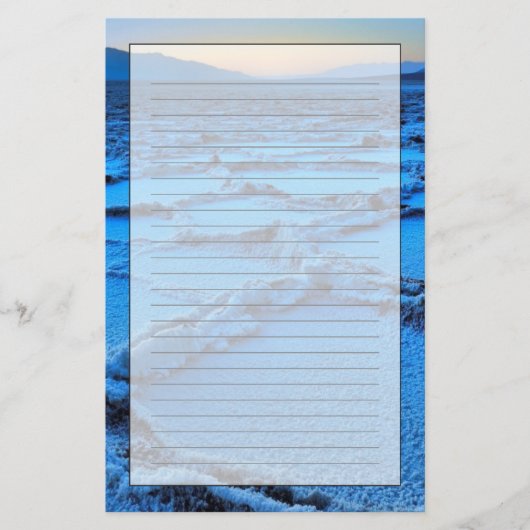 schemering, Death Valley, Californië Briefpapier (Voorkant)