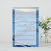 schemering, Death Valley, Californië Briefpapier (Staand voorkant)