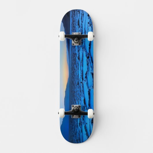 schemering, Death Valley, Californië Skateboard (Voorkant)