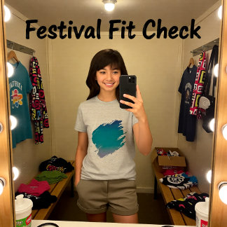 Schemering onder de golven Tri-Blend shirt