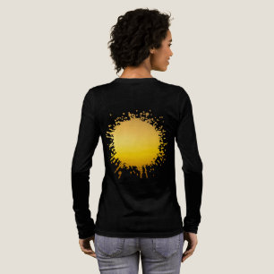 Schemering van Goud Tri-Blend Shirt
