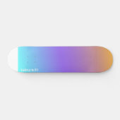 Schemering Zonsondergang Skateboard (Horizontaal)