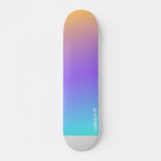 Schemering Zonsondergang Skateboard (Voorkant)