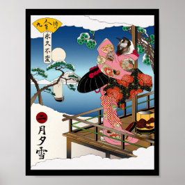 schemersneeuw poster