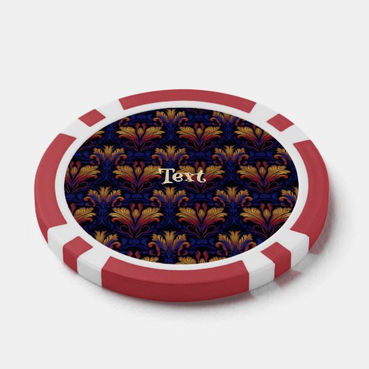 schemerweelde poker chips (Enkel)