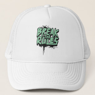 Schending van de regels trucker pet