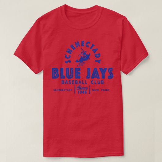 Schenectady Blue Jays T-shirt (Design voorkant)