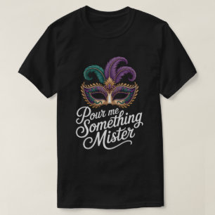 Schenk Me Iets Mijnheer Mardi Gras T-Shirt: Grappi T-shirt