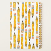 Schenkingsklasseplanner voor lerarentoepassing planner (Achterkant)