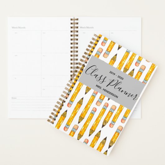 Schenkingsklasseplanner voor lerarentoepassing planner (Display)