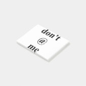 schep me niet post-it® notes (Schuin)