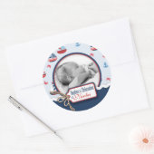 Schepen Ahoy! Doop Foto Sticker (Envelop)