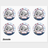 Schepen Ahoy! Doop Foto Sticker (Vel)