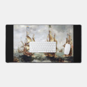 Schepen bij zee 1632 bureaumat (Keyboard & Muis)