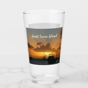 Schepen en soennitische zeebaars glas