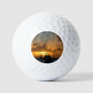 Schepen en soennitische zeebaars golfballen