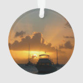 Schepen en soennitische zeebaars ornament (achterkant)