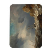 Schepen in een Gale van Willem van de Velde de Jon Magneet (Verticaal)