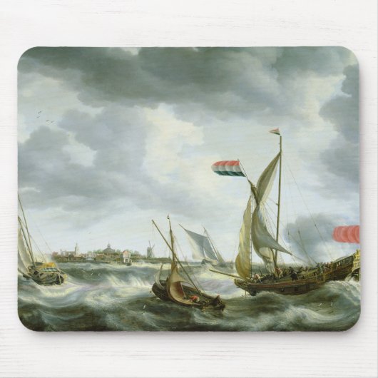 Schepen op Zee Muismat (Voorkant)