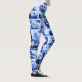  SCHEPEN, ZEEVAARTUIGEN, marineblauw Leggings (Rechts)