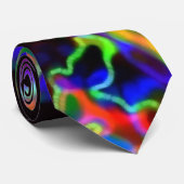 Scheppen van de donkere lagune stropdas (Opgerold)