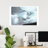 Scheppen van de lucht poster (Thuiskantoor)